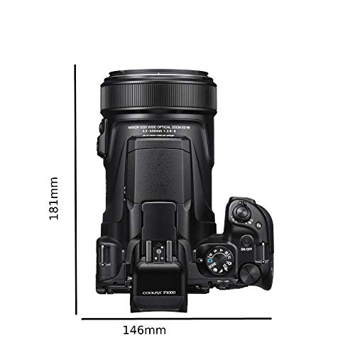 Kompaktkamera mit Sucher Nikon Coolpix P1000, 16 Megapixel