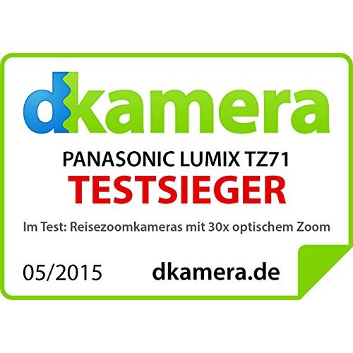 Kompaktkamera Panasonic DMC-TZ71EG-K Lumix, 12,1 Megapixel