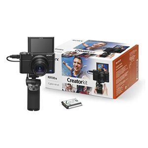 Kompaktkamera Sony RX100 III Creator Kit, mit Aufnahmegriff