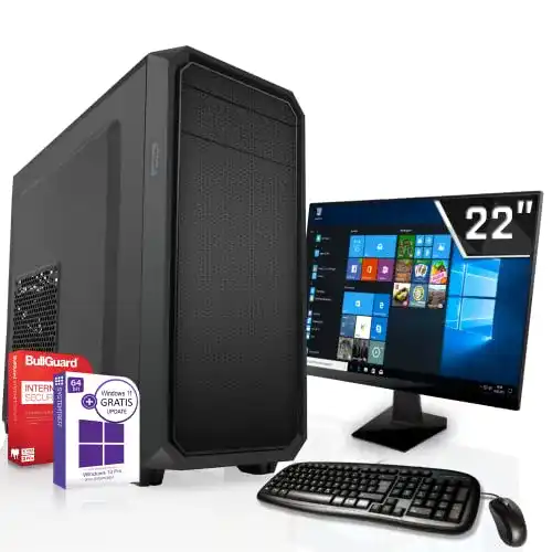 Komplett-PC SYSTEMTREFF Office Komplett PC Set