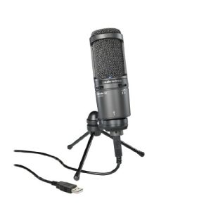 Kondensatormikrofon Audio-Technica AT2020USB+
