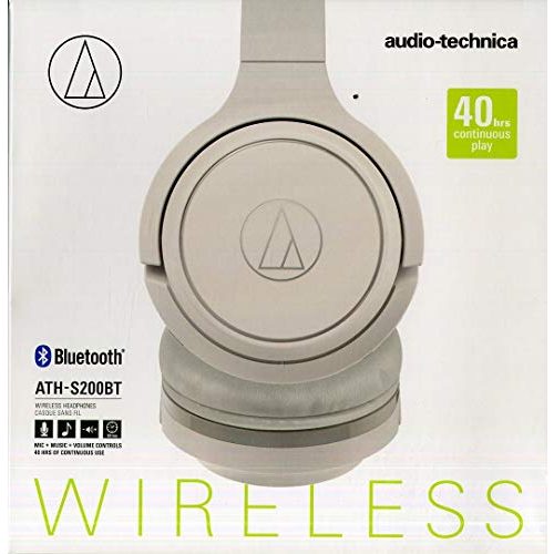 Kopfhörer (weiß) Audio-Technica ATH-S200BTWH Drahtlos