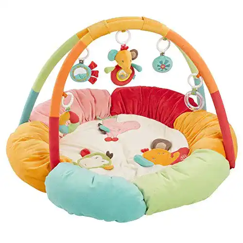 Krabbeldecke mit Spielbogen