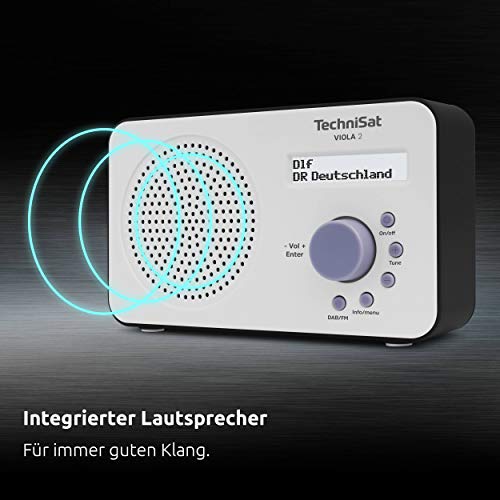 Küchenradio TechniSat VIOLA 2 tragbares DAB Radio, DAB+, UKW