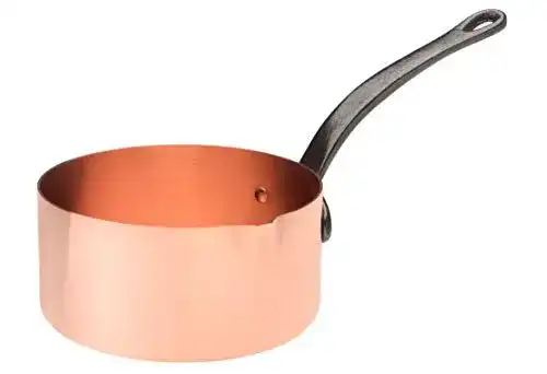 Kupfertopf Baumalu Kupferkasserolle für Karamell, 16cm