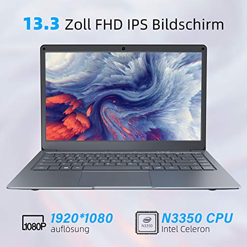 Laptop bis 500 Euro jumper Laptop 13.3 Zoll FHD Notebook