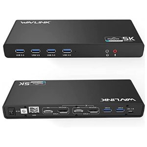 Laptop-Dockingstation WAVLINK USB 3.0/USB C Ultra 5K