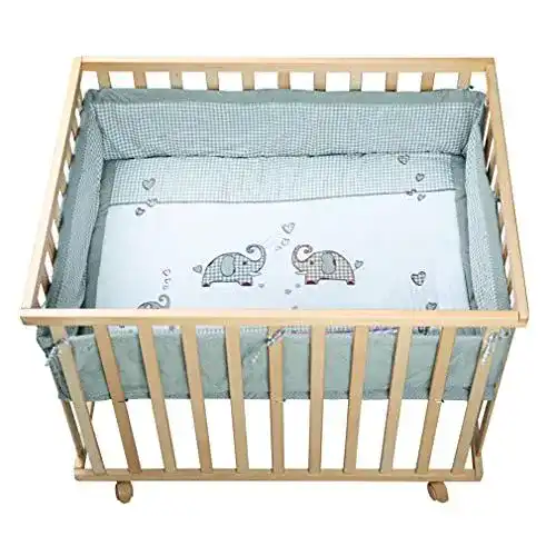 Laufgitter 75×100 roba Laufgitter ‘Jumbotwins’, inkl. Rollen