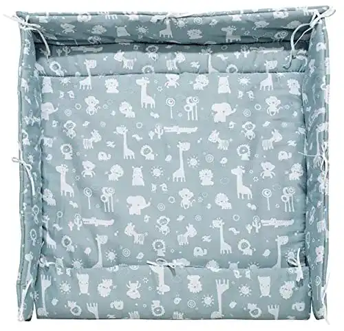 Laufgittereinlage Kinderhaus Blaubär Set ALVI 70×100 u. 100×100