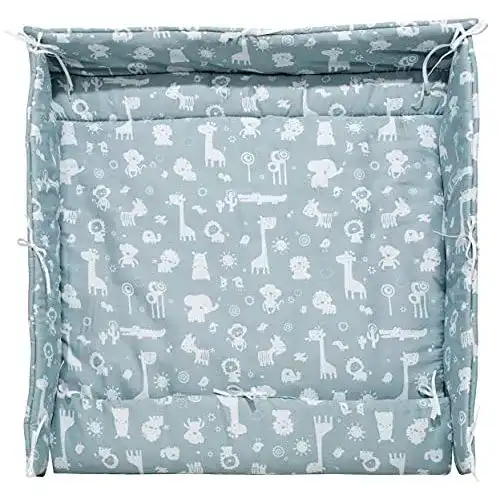 Laufgittereinlage Kinderhaus Blaubär Set ALVI 70×100 u. 100×100