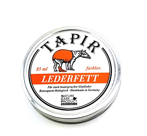 Die beste lederfett tapir fuer beanspruchte glattleder natur 85 ml Bestsleller kaufen