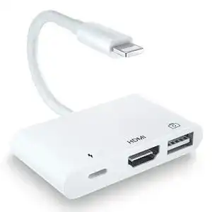 Lightning-HDMI-Adapter INVERSE NET 3 in 1 HDMI OTG Adapter
