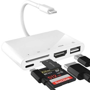 Lightning-HDMI-Adapter INVERSE NET, 5-in-1 HDMI Digital