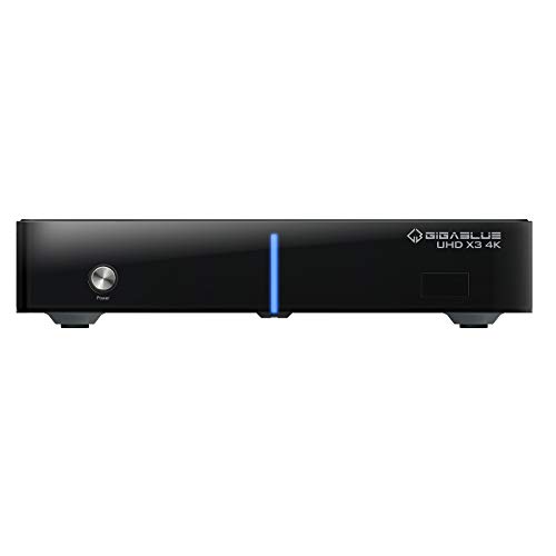 Linux-Receiver GigaBlue HD X3 4K 1x DVB-S2X FBC Twin Tuner E2