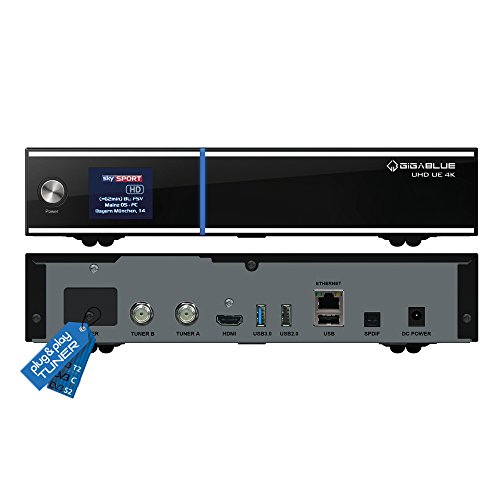 Linux-Receiver GigaBlue UHD UE 4K SAT TV Linux Receiver