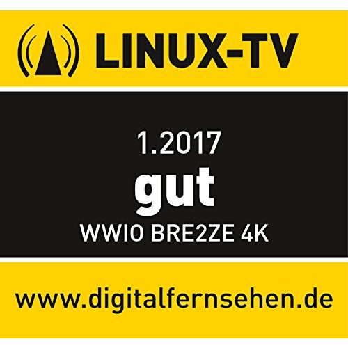 Linux-Receiver WWIO BRE2ZE 4K Satellitenreceiver HD-TV, DVB-S2