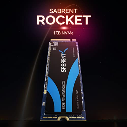 M.2-SSD (1 TB) Sabrent 1 TB Rocket NVMe PCIe M.2 2280 SSD
