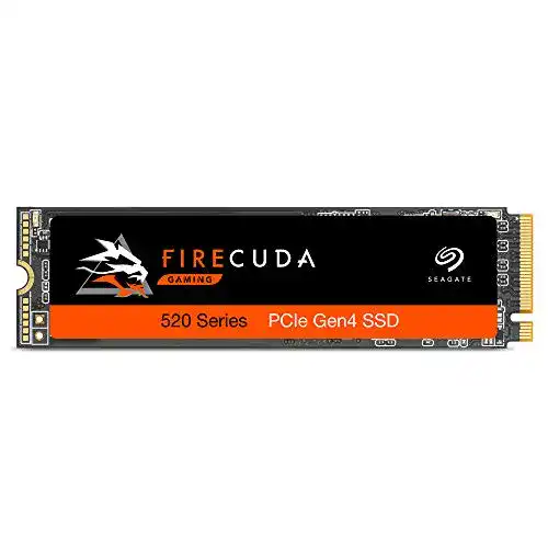Die beste M.2-SSD (1 TB) Seagate FireCuda 520, NVMe PCIe X4 Gen4 SSD 2026 Test Bestseller M.2-SSD (1 TB) Seagate FireCuda 520, NVMe PCIe X4 Gen4 SSD