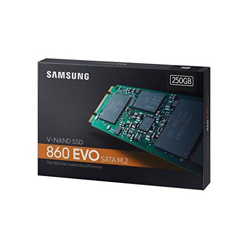 M.2-SSD (256 GB) Samsung MZ-N6E250BW 860 EVO M.2 250 GB