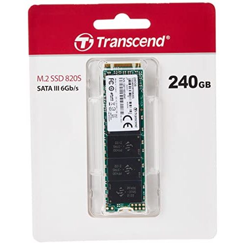M.2-SSD Transcend 240GB SATA III 6Gb/s MTS820S 80 mm