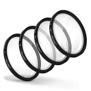 Makrolinse CELLONIC 4X Close-Up Makro Filter, Nahlinsen Set