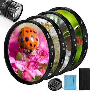 Makrolinse Fotover 52mm Close-up Nahlinsen Filter Kit, 4 teilig