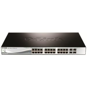 Managed Switch D-Link DGS-1210-28P, 28-Port Layer 2 Smart