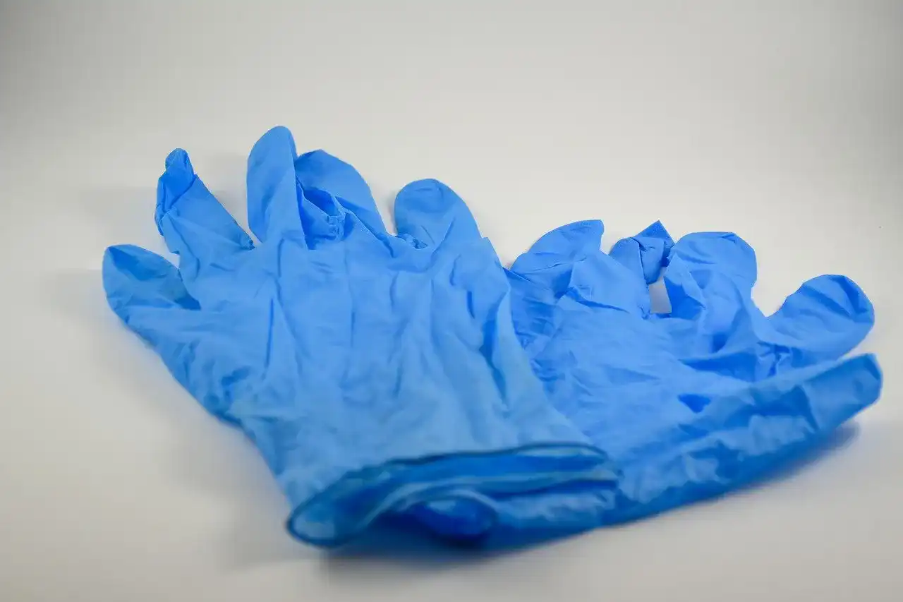 Einmalhandschuhe (blau)