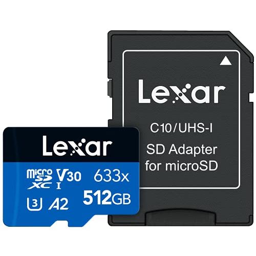 Die beste microsd 512 gb lexar high performance 633x 512gb microsdxc Bestsleller kaufen