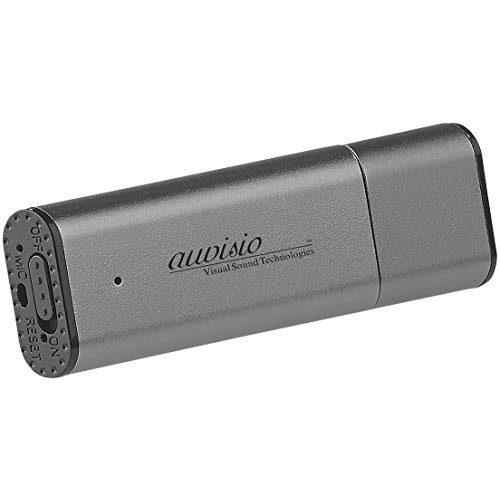 Mini-Diktiergerät auvisio Aufnahmegerät: Digital, 90 Std, 8 GB
