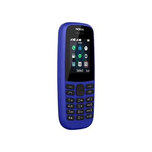 Mini-Handy Nokia 105 Mobiltelefon, 1,8 Zoll Farbdisplay, FM Radio