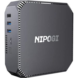 Mini-PC NiPoGi Mini PC, Celeron J3455 8GB RAM/128GB ROM