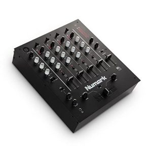 Mischpult Numark M6 USB, 4-Kanal DJ-Mixer, Audio Interface