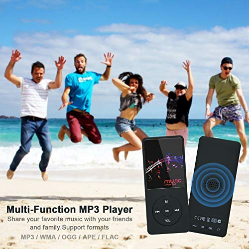 MP3-Player für Kinder COVVY 8GB, Support bis zu 64GB SD
