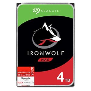 NAS-Festplatte Seagate IronWolf, NAS interne Festplatte 4 TB HDD