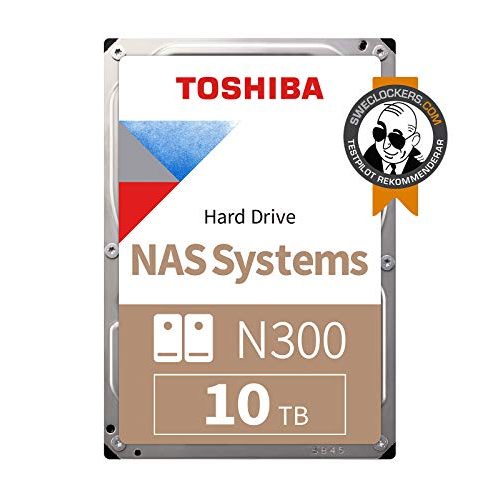NAS-Festplatte Toshiba N300, 10 TB Interne 3,5-Zoll-SATA