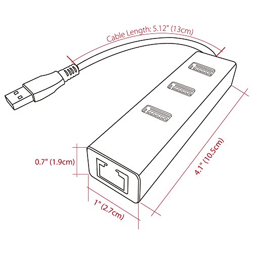 Netzwerkadapter atolla USB 3.0 auf RJ45 Gigabit Ethernet Adapter