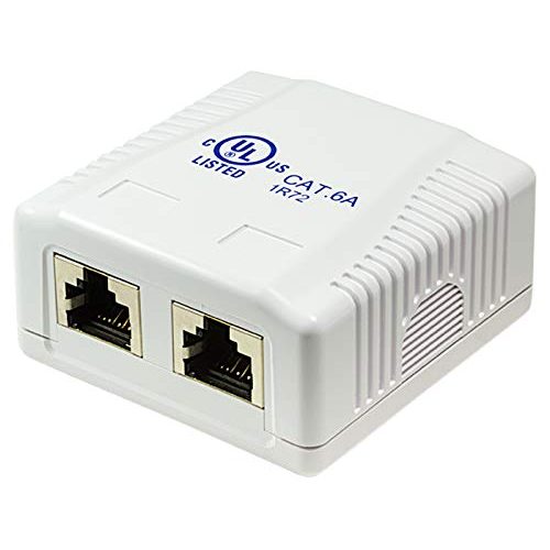 Netzwerkdose odedo ® CAT 6A 10 Gigabit 500Mhz Anschlussdose
