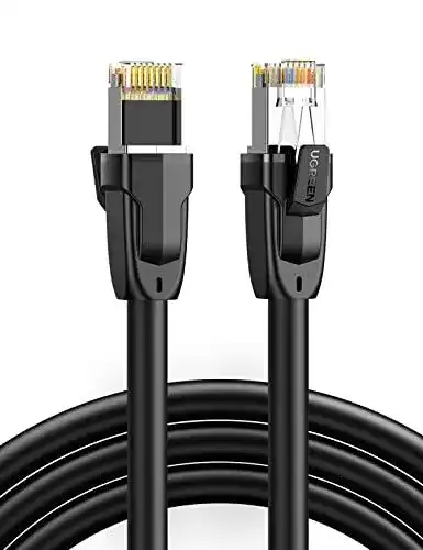 Netzwerkkabel UGREEN Cat 8 Ethernet Kabel 40 Gbps 2000 MHz