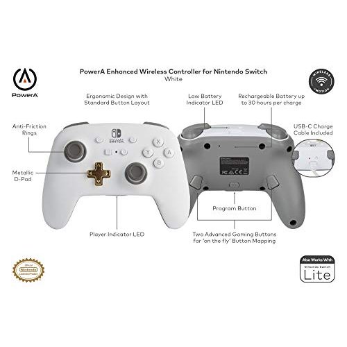 Nintendo-Switch-Controller PowerA Upgraded Wireless Controller