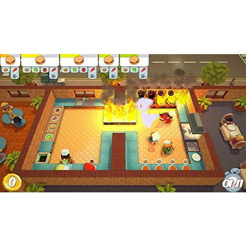 Nintendo-Switch-Spiele Sold Out OVERCOOKED + OVERCOOKED 2