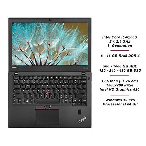 Notebook 13 Zoll Lenovo ThinkPad X260 Mobiles Notebook