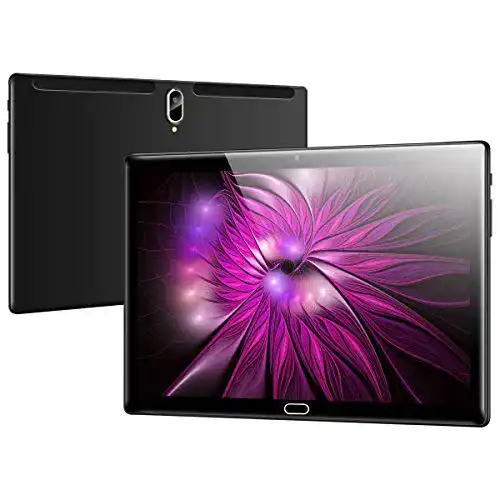 Octa-Core-Tablet Qimaoo Tablet 10 Zoll Android 10.0, 4G LTE