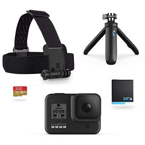 Outdoor-Kamera GoPro HERO8 Black Bundle, inkl. Shorty Stativ