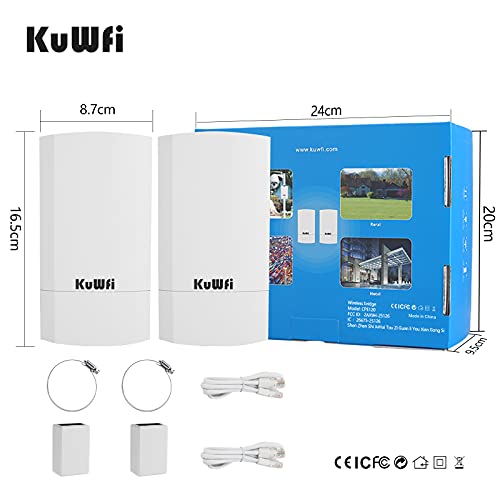 Outdoor-WLAN-Repeater KuWFi WLAN Repeater, 300Mbps