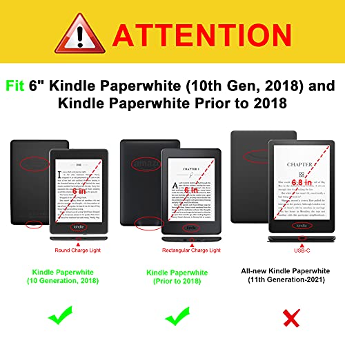 Paperwhite-Hülle Fintie Hülle kompatibel für 6″ Kindle Paperwhite