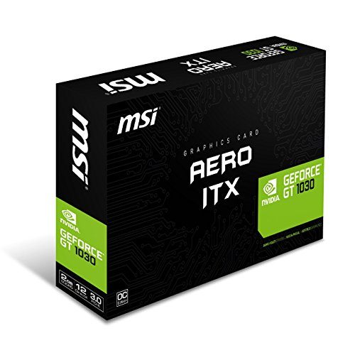 Passive Grafikkarte MSI GeForce GT 1030 Aero ITX 2G OC 2GB