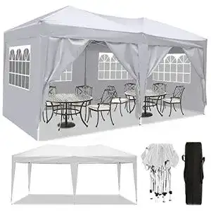Pavillon (3×6) fiugsed 3x3m/3x6m Faltpavillon, wasserdicht