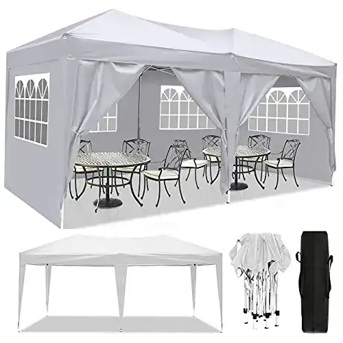 Pavillon (3×6) fiugsed 3x3m/3x6m Faltpavillon, wasserdicht