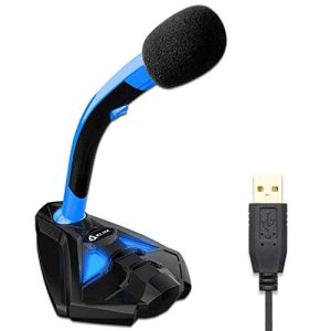 PC-Mikrofon KLIM Voice Desktop USB Mikrofonstand